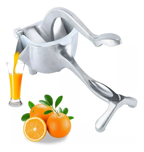 Exprimidor Manual Aluminio. Lima/limon/naranja/pomelo Netzo 