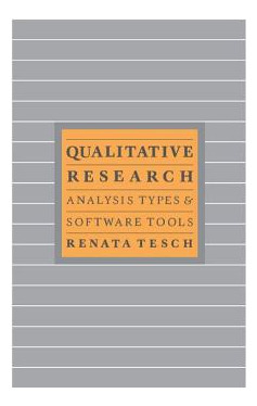 Libro Qualitative Research: Analysis Types & Tools - Tesc...