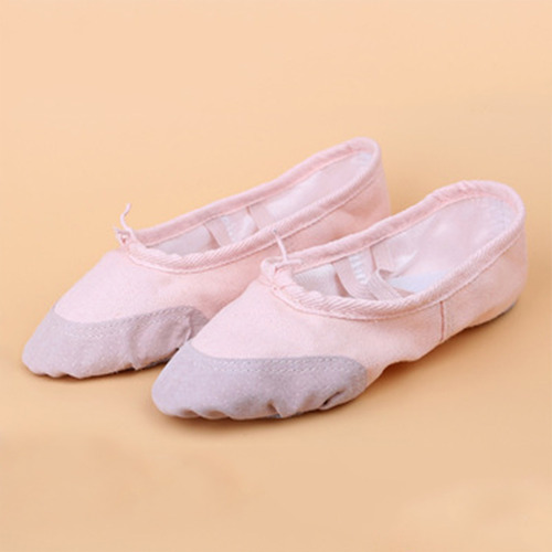 Zapatos De Baile Con Banda Elástica Para Niñas D Canvas Gymn