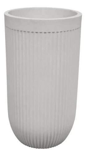 Vaso Atenas Cilíndrico 44 Off White Dh