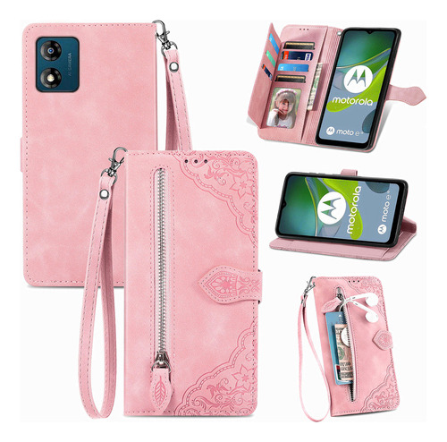 Funda Protectora, Cartera, Tarjetero Para Tarjetas Motorola