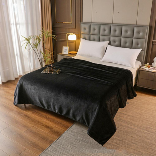 ~ Cobertor Ligero Matrimonial Liso - Hotelero Suave Y