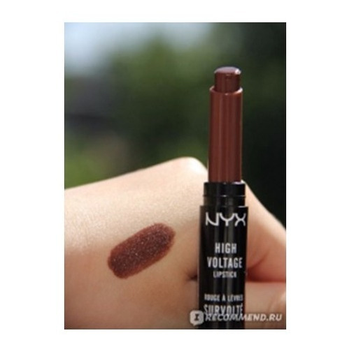 Imagen 3 de 3 de Labial Nyx Hvls12 High Voltage Lipstick Pintura De Labios