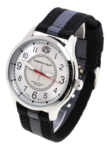 Reloj Knock Out Hombre 2575 Nautico Metal Wr30