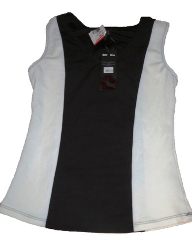 Musculosa De Mujer Negra Y Blanca Importada Marca Hot Kiss