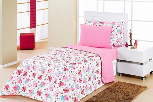 Sultan Jogo de Lençol Solteiro Cama Infantil 3 Peças 140 Fios Happy Day  cobre leito infantil lençol box solteiro gatinho personagem rosa bebê  criança enxoval cobertor manta coberta fronhas