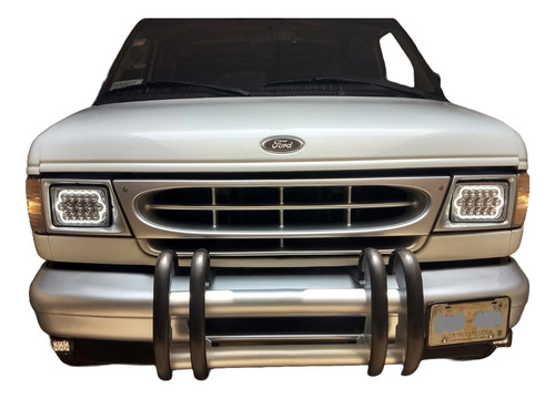 Par De Faros Led Para Van Ford Econoline Arillo Luminoso