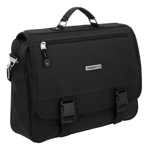 Portafolio Grande Chenson Unisex Negro