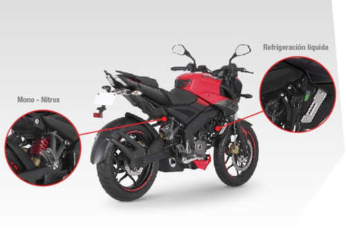 Imagen 6 de 18 de Bajaj Rouser 200 Ns 0 Km - Bonetto Motos