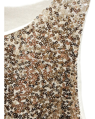 Musculosa Lentejuelas Fiesta Brillo Noche