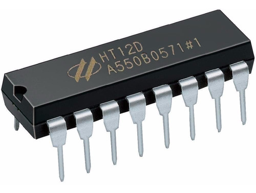 Ht12d Decodificador Decoder Serial Control Remoto Rf [ Max ]