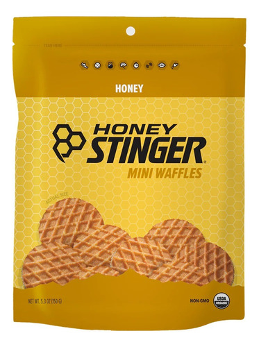 Honey Stinger Mini Waffles Energéticos 150gr Hs Sabor Miel