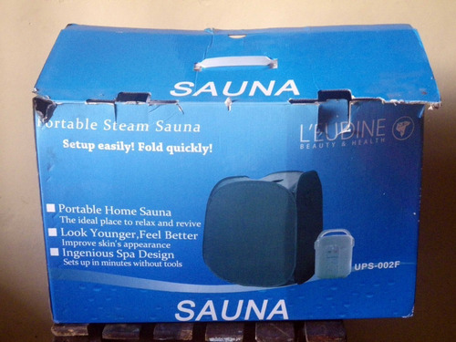 Imagen 3 de 7 de Sauna De Vapor Portatil Marca L´eudine