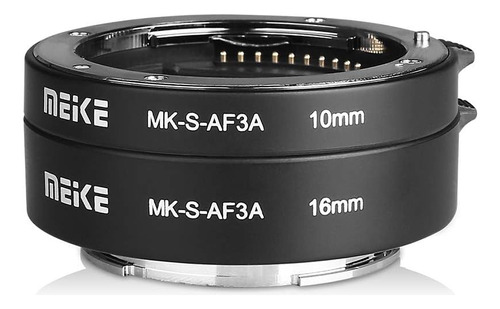 Meike Mk-s-af3a Anillo Adaptador De Tubo De Extensión Macro 