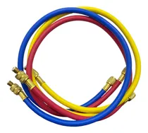 Comprar Juego Mangueras Manifold R410 90cm Manómetro  Refrigeración