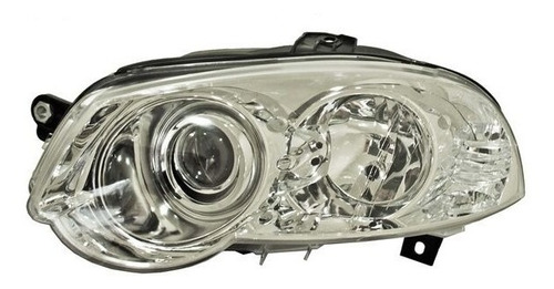 Par De Faros Fiat Strada 2008-2009-2010-2011 Fondo Cromado