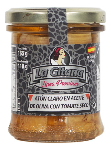 La Gitana AtĂșn Claro Aceite De Oliva Con Tomate Seco 6 Pzas