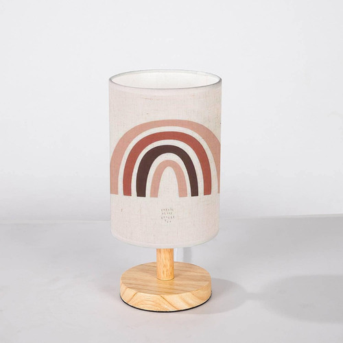 Lámpara De Mesa Minimalista Moderna Abstracta De Arcoíris Pa