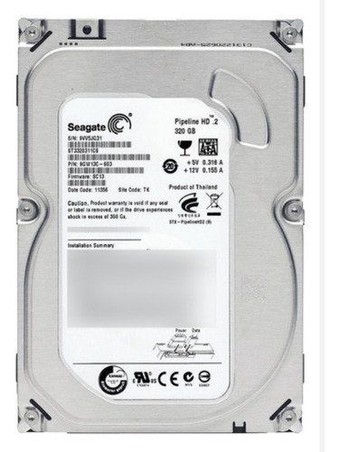 Disco Rigido 320gb Wd Blue Seagate Toshiba Pc Dvr Gta 1 Año (Reacondicionado)