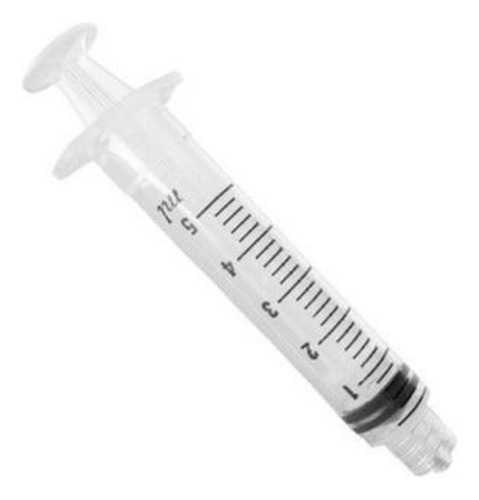 Seringa Descartável 5ml Bico Luer Lock Caixa 100un Marca Sr