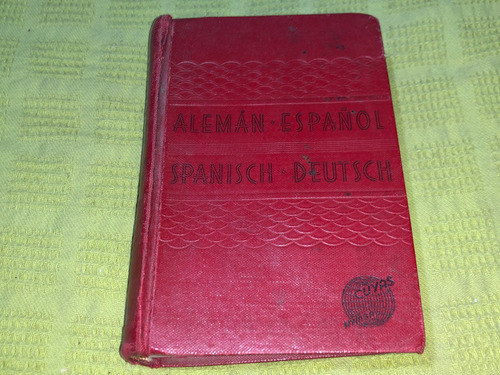 Diccionario Manual Alemán Español Cuyas - Martínez Amador