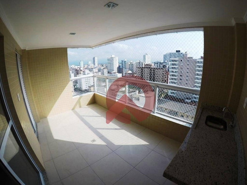 Imagem 12 de 26 de Apartamento Com 3 Dormitórios À Venda, 104 M² Por R$ 600.000,00 - Canto Do Forte - Praia Grande/sp - Ap2405