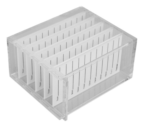 Soporte Acrílico Para Pestañas Individuales, 5 Capas, Transp