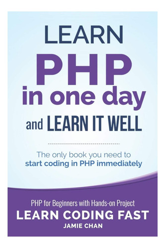 Libro: Php: Aprende Php En Un Día Y Apréndelo Bien Php Duran