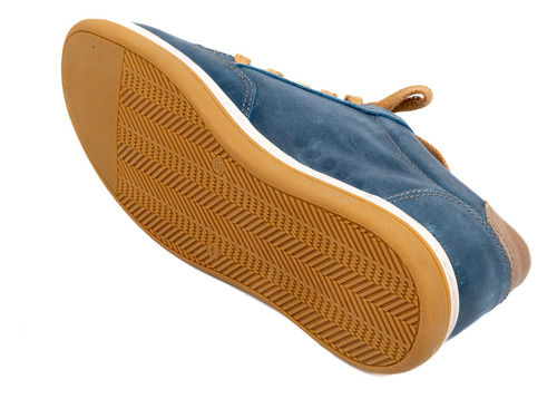 Imagen 4 de 6 de Zapatillas Urbanas Cuero Simon Azul Zurich