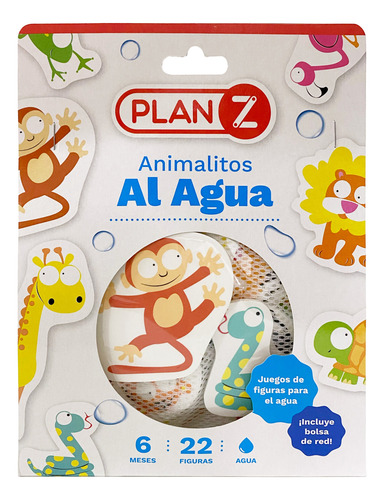 Juguete Agua Bebes Animales Goma Eva C Bolsa Red Infantil