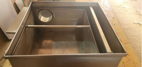 Caixa De Gordura Em Aço Inox 304 Industrial 