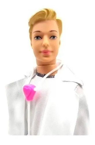 Imagen 2 de 7 de Poppi Muñeco Thiago Doctor Con Accesorios 6524-b311 E. Full