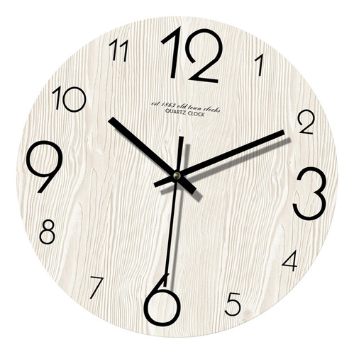 Reloj De Pared Artístico, Reloj De Madera Que No Blanco