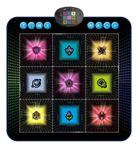 Comprar Alfombra De Baile Iluminada Sunlin Con Bluetooth Y 9 Leds