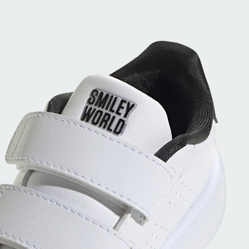 Tenis adidas Casual Smiley Advantage Niños Blanco Ih6257