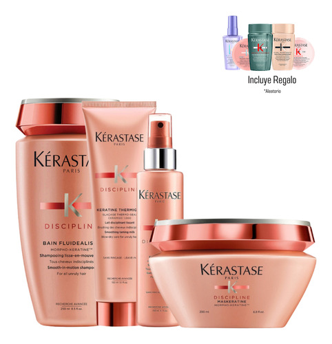 Kit Tratamiento Para Cabello Antifrizz Kerastase Discipline