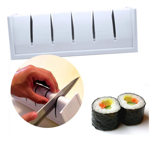 Forma Para Norimaki Niguiris E Sushis Triangular Branca