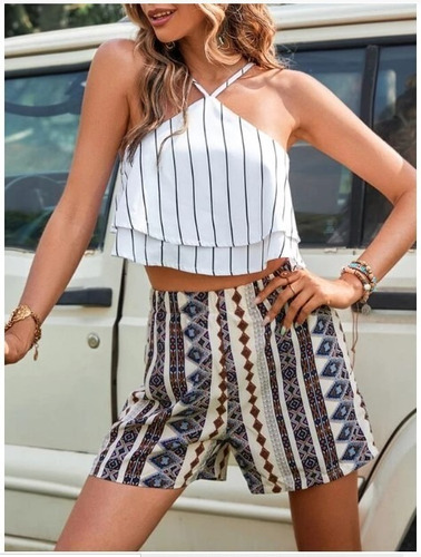 Top Halter Son Short Envio Incluido