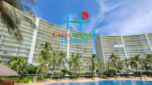 Cad Playamar Diamante T2 501. Depa De Playa Con Terraza Y Vista Al Mar