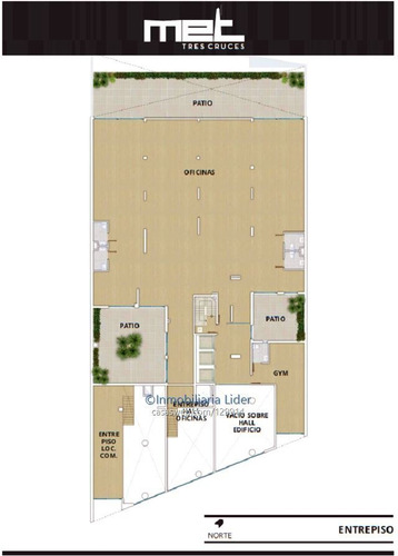 Imagen 2 de 8 de Oficinas / Consultorios En Tres Cruces