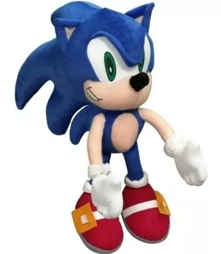 Pelucia Shadow Boneco Sonic Tails Eggman Knuckles