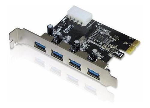 Placa Pci-e Usb Com 4 Portas Usb 3.0 5gbps F3 F-3217 50