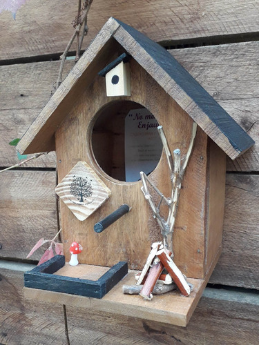 Casitas Para Pajaros Rústicas | MercadoLibre