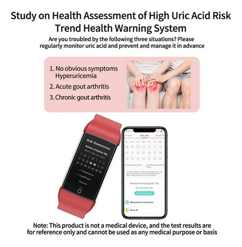 H Reloj Inteligente Tk76 Ecg+ppg Con Azúcar En Sangre Y