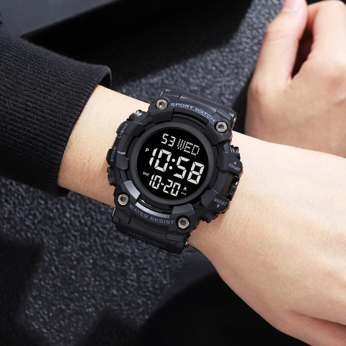 Reloj Xczap Para Hombre (negro Completo)