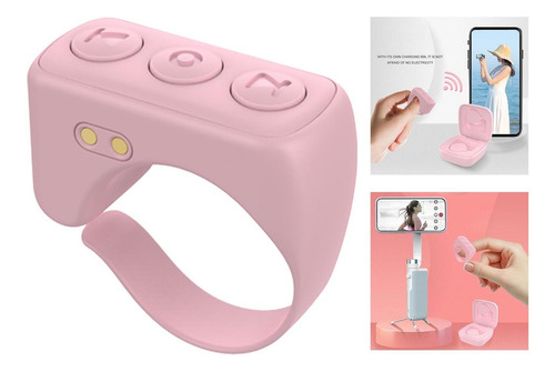 Controlador De Video Bluetooth Con Punta De Para Rosa