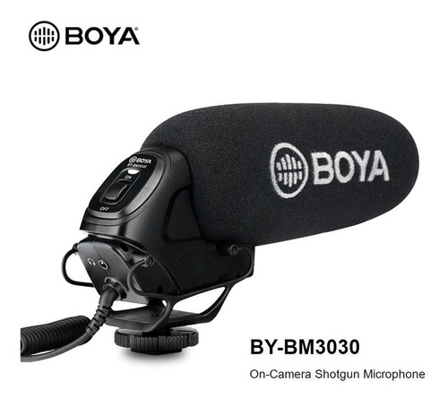 Micrófono Boya By Bm3030 Micrófono Shotgun De Video | Envío gratis