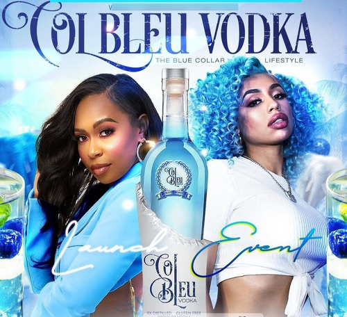 Vodka Col Bleu Premium Plaza Serrano