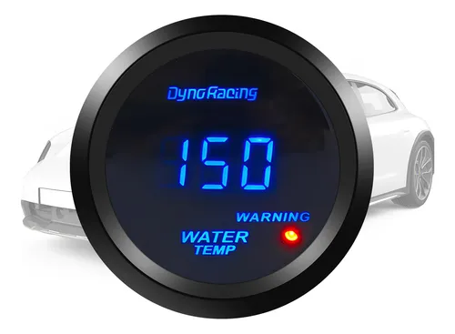Medidor Temperatura Bloco Automotivo Motor Digital Led Azul