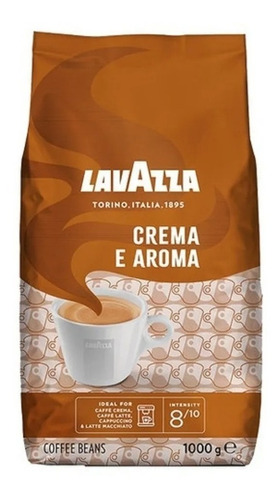 Café Lavazza - Crema E Aroma Italia En Grano X 1 Kg